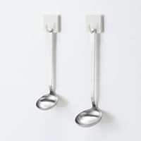 無印良品 貼り直しできる粘着シートフック 約幅6×奥行4×高さ6cm 良品計画