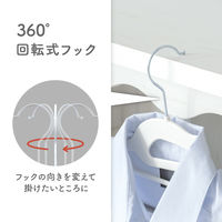 ダイヤ フランドリー・すべりにくいハンガー22P GY 058139 1セット（22本）