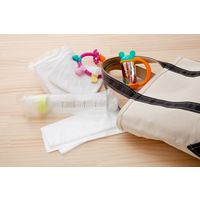 【ポリ袋】岩谷マテリアル アイラップ100/規格袋 HDPE 0.008mm厚350×250mm（マチ付）1セット（10個入）