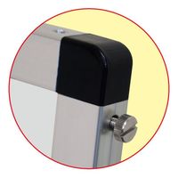 常磐精工 バリウススタンド看板 アルミ複合板 600×1800片面 ウエイトアーム・水タンクセット（直送品）