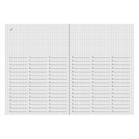 ダイゴー IS.ノートナンバー B5 方眼 CL R1786 1セット(3冊)（直送品）