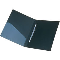 テージー レターフアイル A4・S ブラック FL-340-01 1セット(1冊×10)