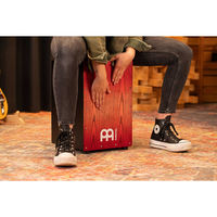 MEINL マイネル カホン MCAJ100BK-TRF+ Tango Red Fade (純正ギグバッグ付き) 1個（直送品）
