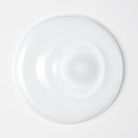 無印良品 耐熱ガラス ソーサー 約直径14cm 1セット（4枚） 良品計画