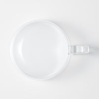 無印良品 耐熱ガラス ティーカップ 約250ml 1セット（4個） 良品計画