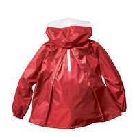 クロダルマ バッグインレインコート レッド L 47417-70-L 1枚（直送品）