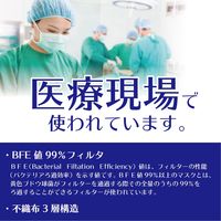 サージマスクCP(ホワイト/50枚入) 076161 1箱(50枚入) 竹虎