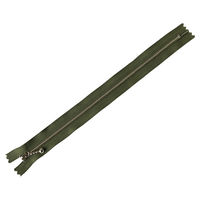 日本紐釦貿易(Nippon Chuko) Y.K.K 玉付きファスナー ニッケル モスグリーン 25cm 同色10本 3N25-566（直送品）