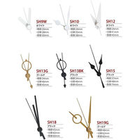 SEIJI 誠時 時計パーツ クロック飾り針 SH15　5個（直送品）