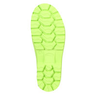 カジメイク エアーラバーブーツ ショート 半長靴 グレー XL 27.5-28cm 1足 6435