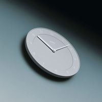 BRAUN ブラウン 掛時計 Analog Wall Clock GRAY BC06G 1個（直送品）