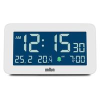 BRAUN ブラウン 置き時計 Digital Alarm Clock BC10W 1個（直送品）