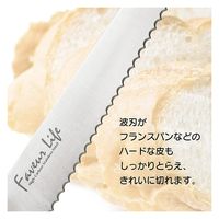 タフコ Zー2295 ファブーライフパン切包丁 4950479422956 1セット(1個×6)