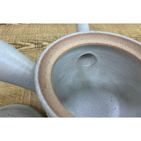 ヤマ庄陶器 信楽焼 シガラキ急須 白 Chaー1ー1 1箱（直送品）