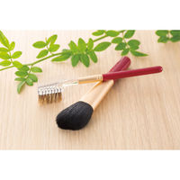 ゼニス 熊野化粧筆 筆の心 ハイライトブラシ&コーム KFi-40HBC 1箱（直送品）