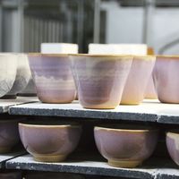 萩陶苑 萩焼 萩むらさき 汲出5客揃 11224 1箱（直送品）