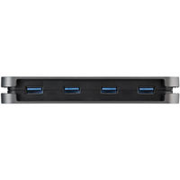 Startech.com 4ポートUSB 3.0ハブ/USB-A-4x USB-A/5Gbps USB 3.1 Gen 1対応 HB30AM4AB 1個