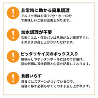 ピースアップ 3日分非常食Bセット 15年保存水・7年保存食 HS7B01 10002426 1セット
