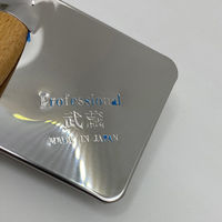 【ワゴンセール】スリッカーブラシ武蔵 ソフトタイプS 犬猫用 プロ用 ステンレス製 日本製 岡野製作所