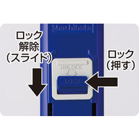 シヤチハタ ワンタッチ式 印鑑ホルダー ハンコ・ベンリ オレンジ CPHN-A3 1個