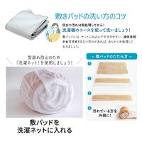 小栗（株） 綿100％キルトの敷パッドシングルサイズ SP131049-76 2枚（直送品）