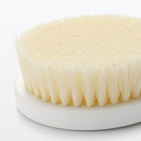 無印良品 ポリプロピレンシャワーブラシ 白 全長約37cm 良品計画