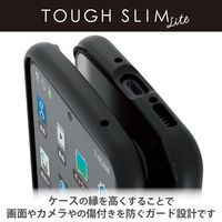 Galaxy A54 5G ケース ハイブリッド 背面クリア ブラック PM-G233TSLFCBK エレコム 1個