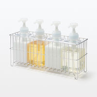 無印良品 ステンレスボトルラック スリム 約幅30×奥行10×高さ13cm 良品計画