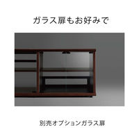 【並行輸入品】朝日木材加工 Scalaシリーズ オーディオラック 幅180cm/ダークブラウン SC-2180DA 1台（直送品）