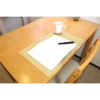 明和グラビア　抗ウイルスランチョンマット　VPM-ムジ　 YE4977932273702　1セット（10枚入）（直送品）