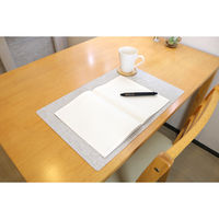 明和グラビア　抗ウイルスランチョンマット　VPM-ムジ　 GY4977932273689　1セット（10枚入）（直送品）