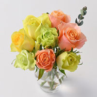 アデリー ホシファーム　フリルブーケパッション８本　＆　ホテルオークラ　プチケーキ４個 FMG-04B 1個（直送品）