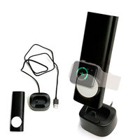 エアージェイ ドック付き AppleWatchモバイルバッテリー 5000mAh MBS-APW5000 BK 1台