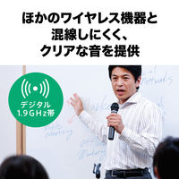 オーディオテクニカ デジタルワイヤレスアンプシステム ATWーSP1920/MIC 1個