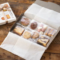 プチフールポストインギフトボックス-S 1セット（100枚） W290×H24×D195mm PFR-PGBS ヘッズ