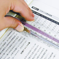 共栄プラスチック カラーバールーペ ミニ 10.5cm ライトラベンダー CBLM-500-LL 1本