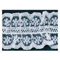 植村 一井商店 ラッセルタックレース 両山 幅2.5cm 20m巻 オフホワイト RF2026-00 RF2035-0（直送品）