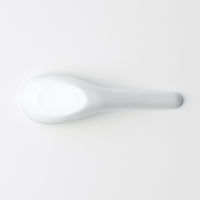 無印良品 白磁レンゲ 約長さ14cm 1セット（5本） 良品計画