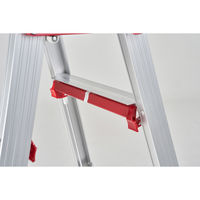 長谷川工業 上部操作式伸縮脚 兼用脚立 7段 RYR-21 1台（直送品）