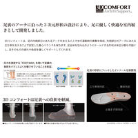 オクムラ 3Dコンフォート　グリッターM BE NDAA8902BE 1セット（2足）（直送品）