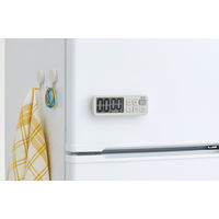 タニタ 抗菌でか見えタイマー TD-431-GY 1個