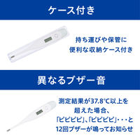 【電子体温計】 アイリスオーヤマ スピード検温 10秒測定タイプ ピッと測る 脇下体温計 【管理医療機器認証】 DT-701 1個