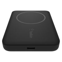 モバイルバッテリー 2500mAh MagSafe対応 ワイヤレス充電 PSE認証 Belkin ブラック 1個