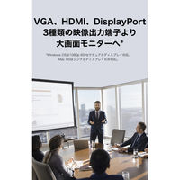 ドッキングステーション USB Type-C 11in1 LAN HDMI VGA イヤホンジャック DisplayPort SDカードスロット搭載