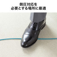 サンワサプライ アーマードメガネ型光ファイバケーブル(マルチOM3、LC×2-LC×2、3m) HKB-AMOM3LCLC-03 1本（直送品）