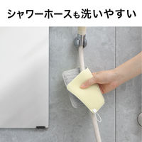 サンコー お風呂 スポンジ 浴槽 掃除 びっくり抗菌糸で作った バスピカピカ 10個 抗菌加工 日本製  BA-54