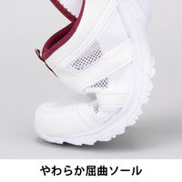 【ナースシューズ/靴】マツヨシ 2WAYナースシューズ バーガンディ 25.0cm MY-NS100ABU 1足 オリジナル