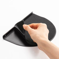 サンワサプライ モニタアーム補強プレート（ブラック） CR-LAPLT1BK 1枚（直送品）