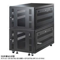 サンワサプライ 19インチマウント型サーバーラック(9U・D1100) CP-SVT9U 1個（直送品）
