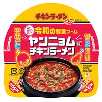 日清食品 日清チキンラーメンビッグカップ 令和の韓食ブーム ヤンニョム味 1セット（12食）